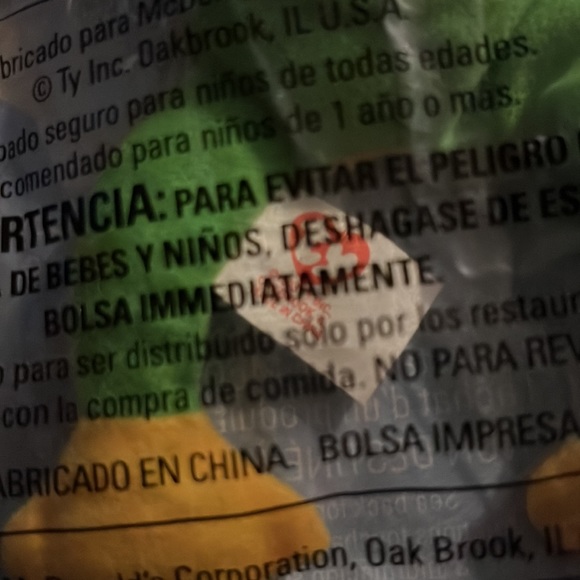 McDonald’s 1999 Ty Smoochy The Frog - Picture 4 of 4